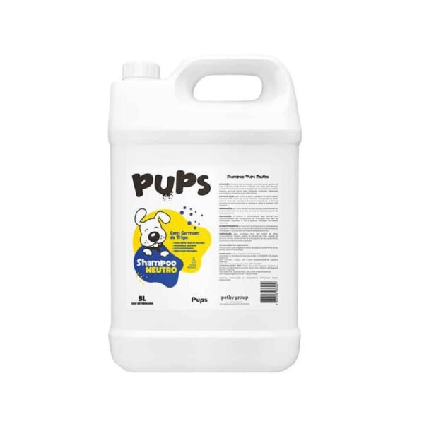 Shampoo Pups Neutro 5L Pethy Group