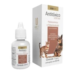 Antitóxico UCB Oral para Cães e Gatos 20ml