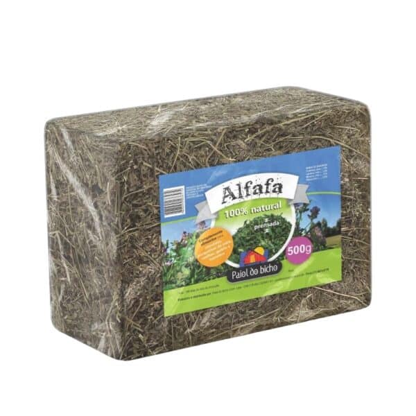 Alfafa Prensada 500g Paiol do Bicho